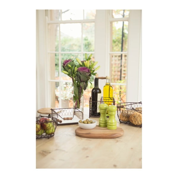 Custodia in metallo per 4 bottiglie Provence - T&G Woodware-image-1