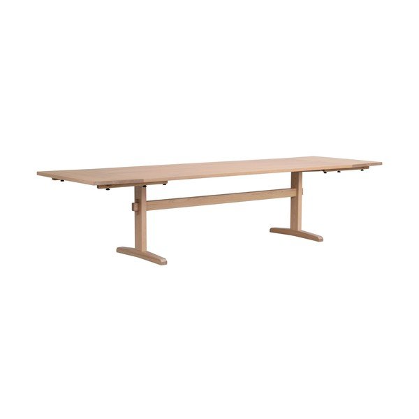 Tavolo da pranzo pieghevole con piano in rovere 240x95 cm Westville - Rowico-image-4