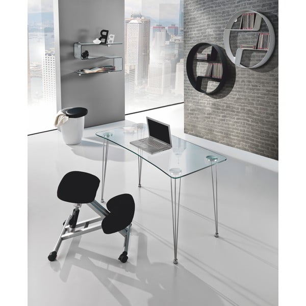 Sedia da ufficio nera Berger – Tomasucci-image-1