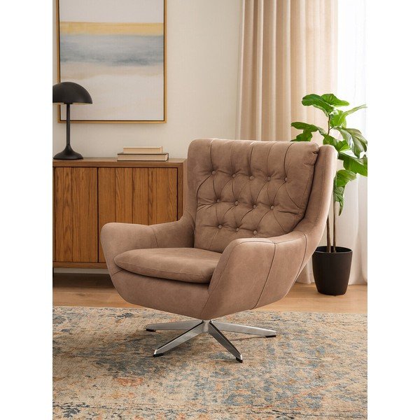 Poltrona marrone Harold – Premier Housewares-image-1