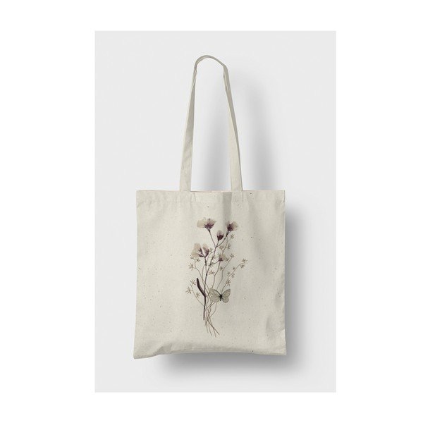Borsa in tessuto beige - Kate Louise