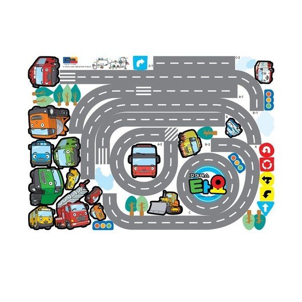Adesivo murale Due strade - Ambiance-image-2