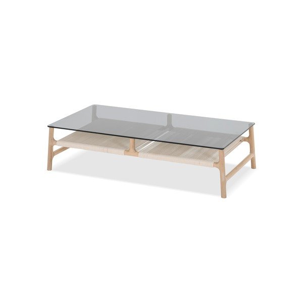 Tavolino in rovere massiccio, 120 x 60 cm Fawn - Gazzda