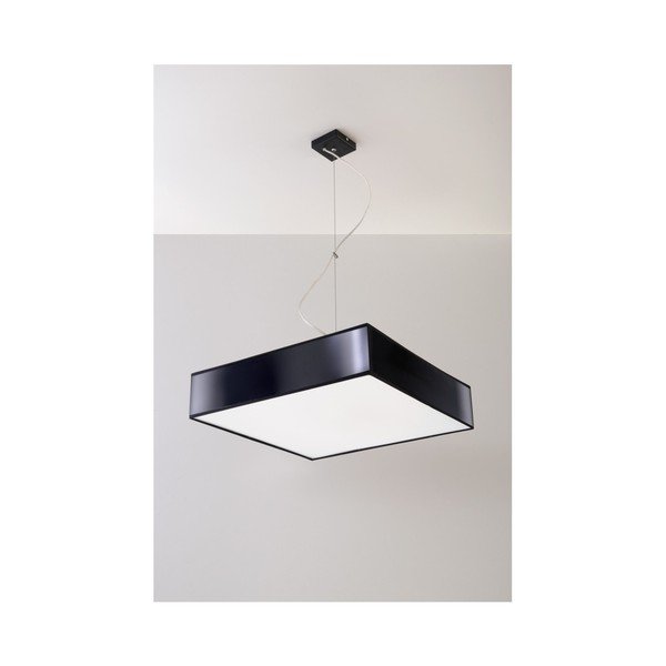 Lampada da soffitto nera Mitra - Sollux-image-2