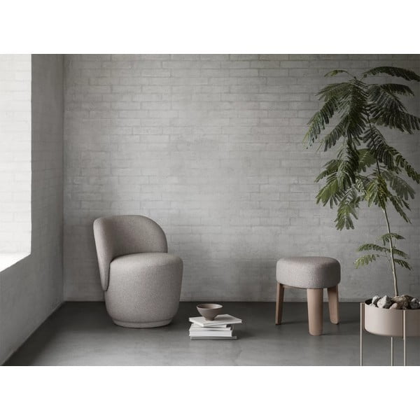 Sgabello beige/naturale Kuon - Blomus-image-4