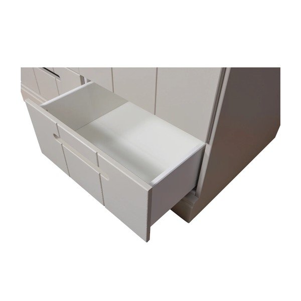 Armadio greige in pino massiccio 94x195x53 cm Connect – WOOOD-image-4