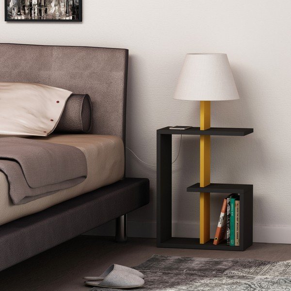 Lampada a stelo antracite Saly - Homitis-image-1