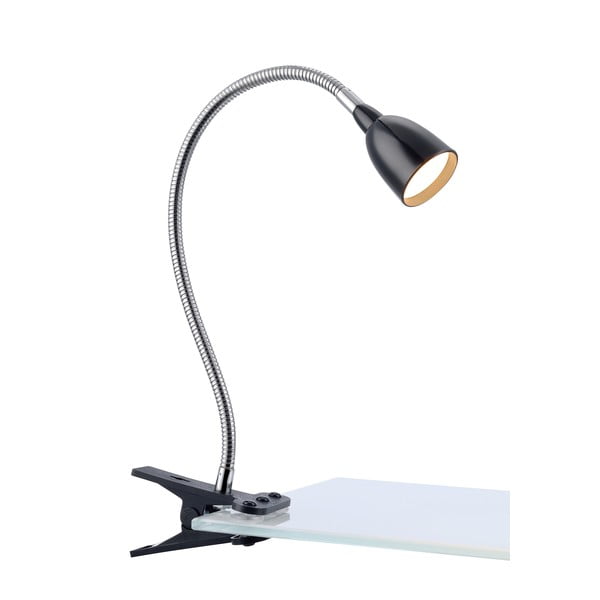 Lampada da tavolo nera (altezza totale 40 cm) Tulip – Markslöjd