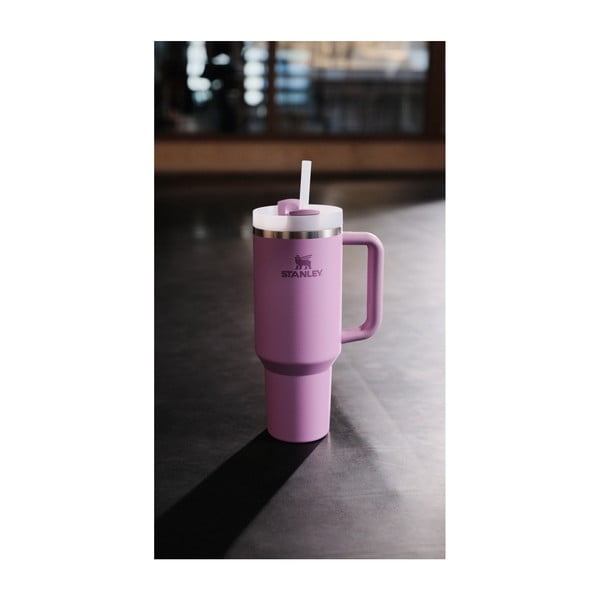 Borraccia termica viola in acciaio inox 1,18 l Quencher H2.0 FlowState Tumbler Lilac – Stanley-image-4