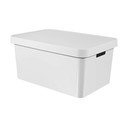 Contenitore bianco con coperchio , 45 l Infinity - Curver