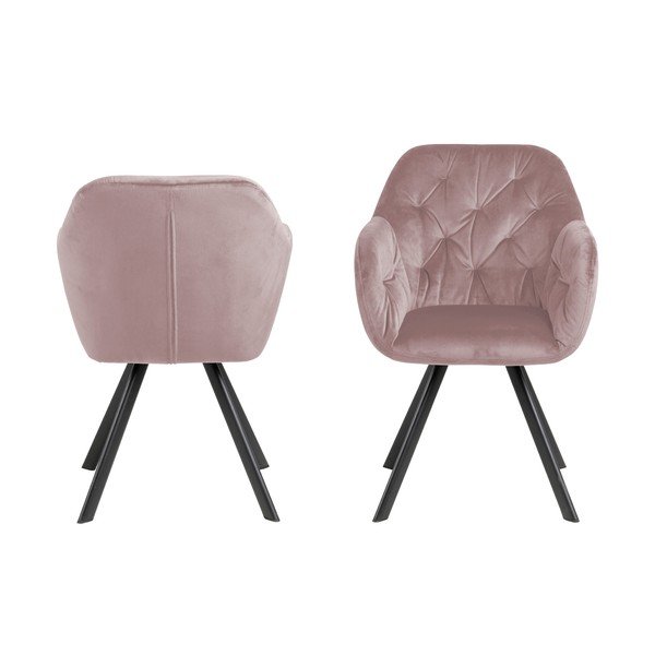 Poltrona rosa Lola - Actona-image-3
