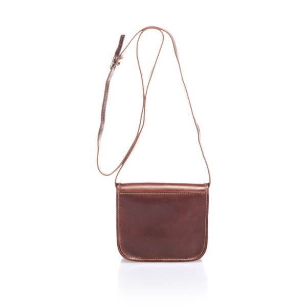 Borsa in pelle marrone Laura - Lisa Minardi-image-1