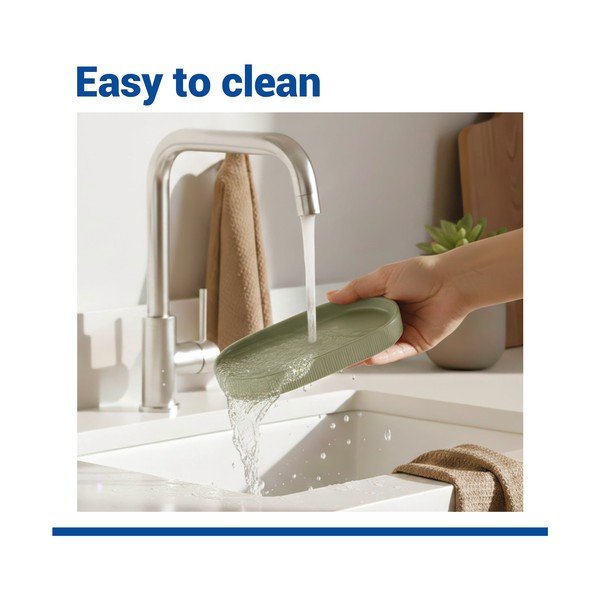Organizer da bagno verde in ceramica Fablo – Wenko-image-4