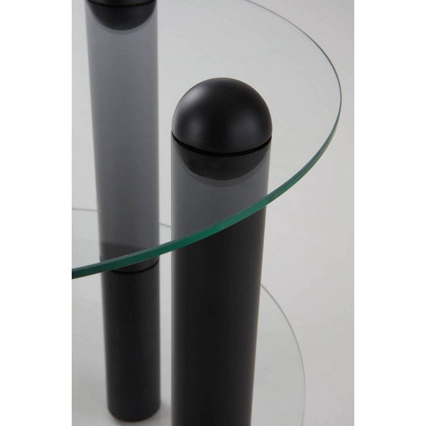 Tavolino rotondo in vetro ø 48 cm Egan – Jotex-image-3