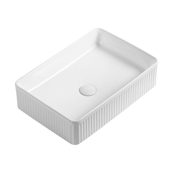 Lavabo bianco in ceramica 50x34 cm Picobello – Sapho