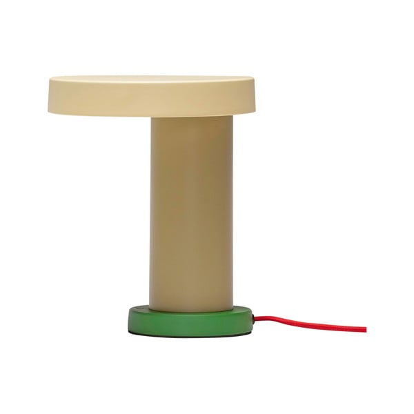 Lampada da tavolo verde (altezza 25 cm) Magic - Hübsch