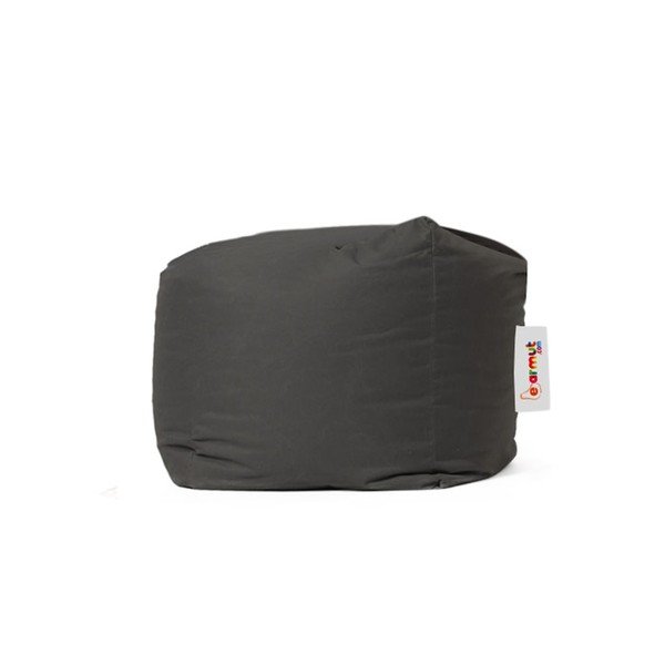 Puof a sacco grigio scuro Emil – Floriane Garden-image-2