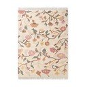 Tappeto color crema in iuta tessuto a mano 160x230 cm Roya Violette – Elle Decoration