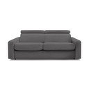 Divano in grigio scuro allungabile 195 cm Monaco – Bobochic Paris