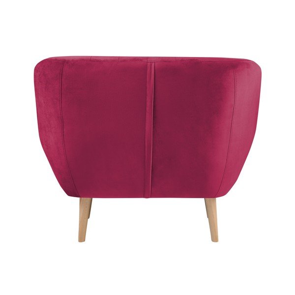 Poltrona rosa Benito - Mazzini Sofas-image-3