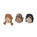 Ganci da parete in set da 3 Rosalia - Bloomingville Mini