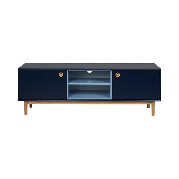 Tavolo TV blu scuro 170x57 cm Color Box - Tom Tailor
