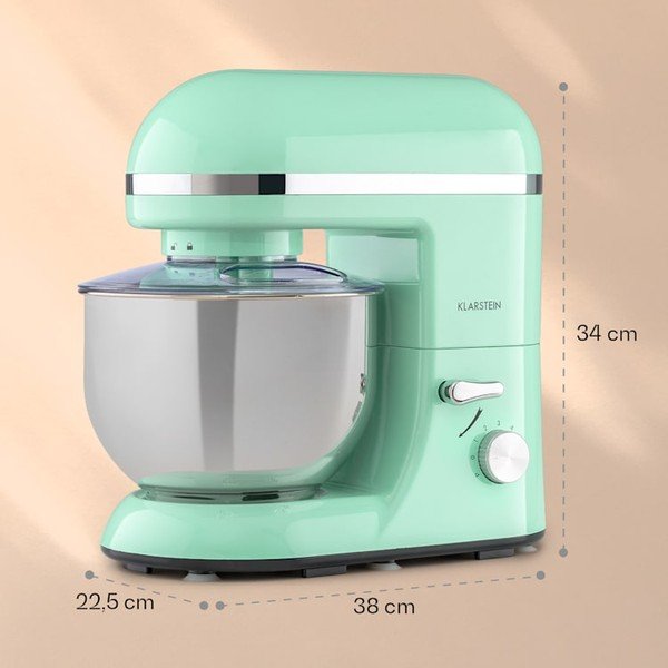 Robot da cucina verde pastello Bella Elegance - Klarstein-image-2