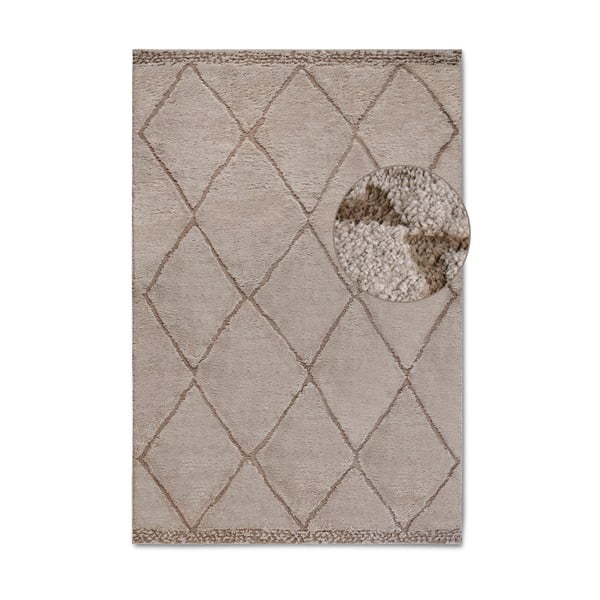 Tappeto beige 80x120 cm Perrotin Beige - Elle Decoration