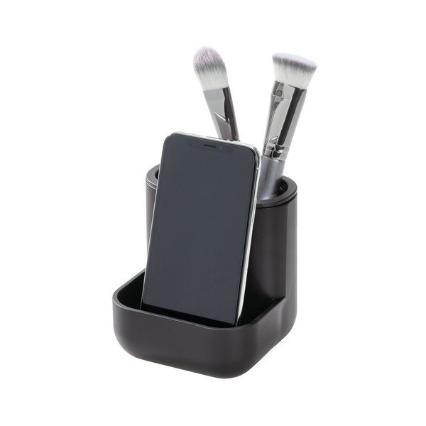 Organizzatore cosmetico nero Cade - iDesign-image-1