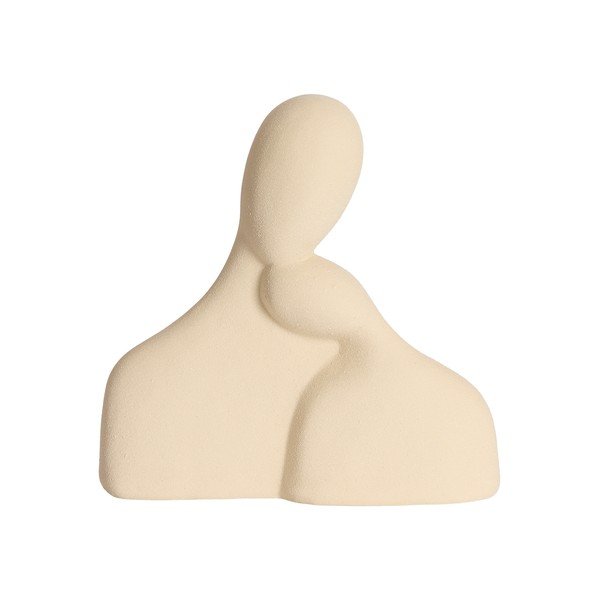 Statuetta in ceramica (altezza totale 24 cm) Soline – Light & Living-image-3