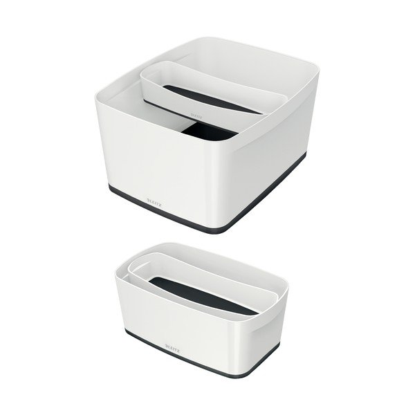 Organizer in plastica bianco e nero per la cancelleria MyBox - Leitz-image-3
