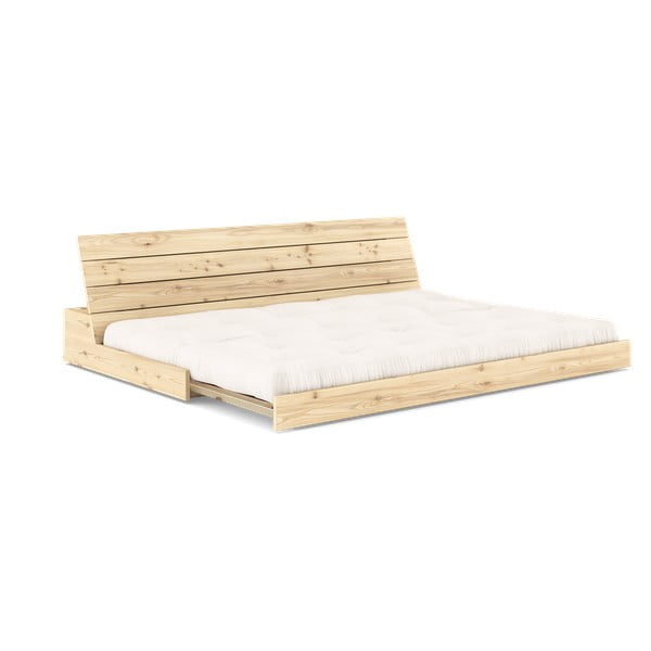 Divano letto crema 196 cm Base - Karup Design-image-4