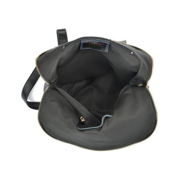 Zaino in pelle nera Maria - Isabella Rhea-image-3