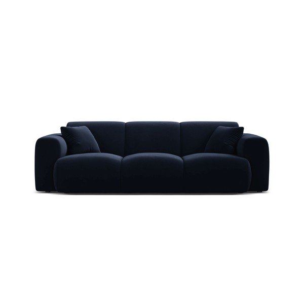 Divano blu scuro con rivestimento in velluto 235 cm Molino – Micadoni -image-2