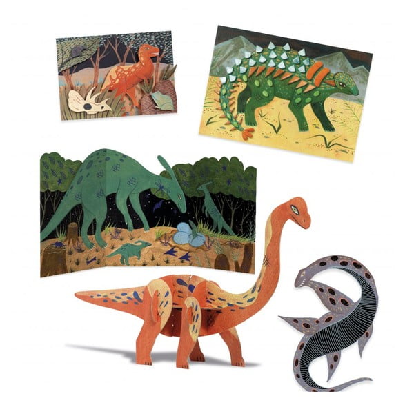 Set artistico creativo Dinosauri - Djeco