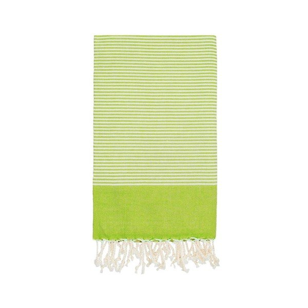 Hammam osuška Side Light Green, 100x180 cm