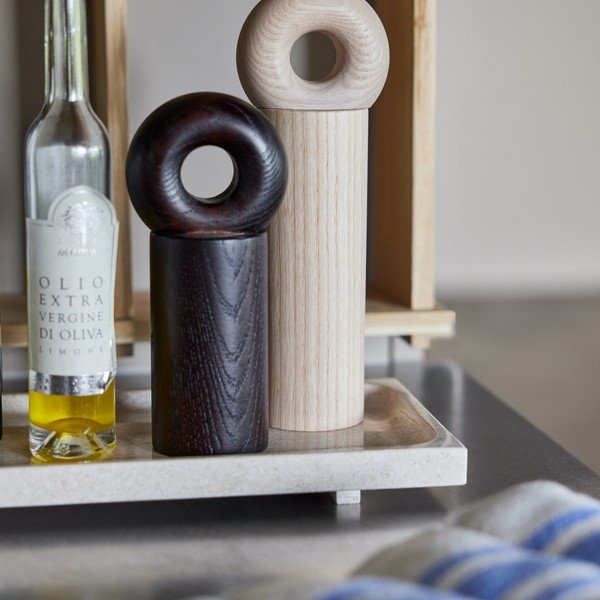 Macina pepe e sale di colore naturale in legno Hoop – OYOY Living Design-image-2