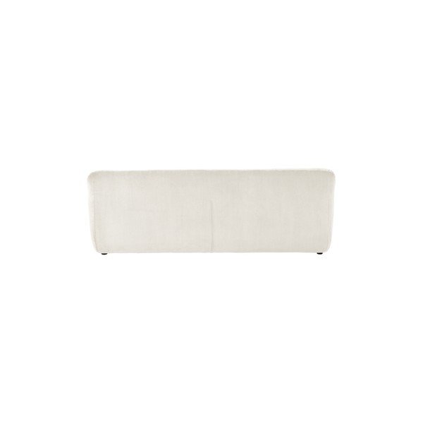 Divano color crema con rivestimento in velluto a coste 212 cm Kelso – Jotex-image-3