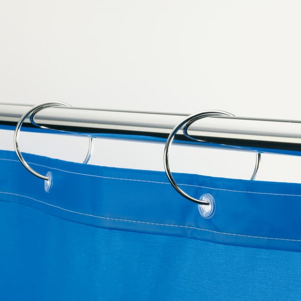 Set di anelli per tenda doccia color argento opaco 12 pz Ringo Small – Spirella-image-1