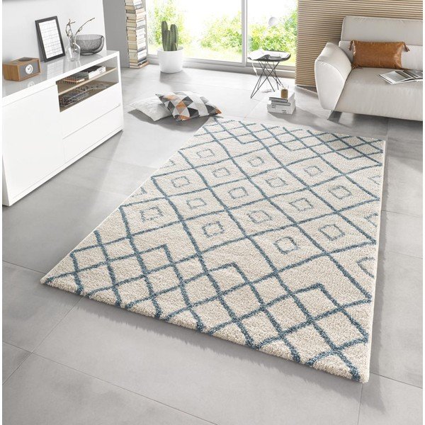 Tappeto bianco Disegno, 200 x 290 cm - Mint Rugs-image-1