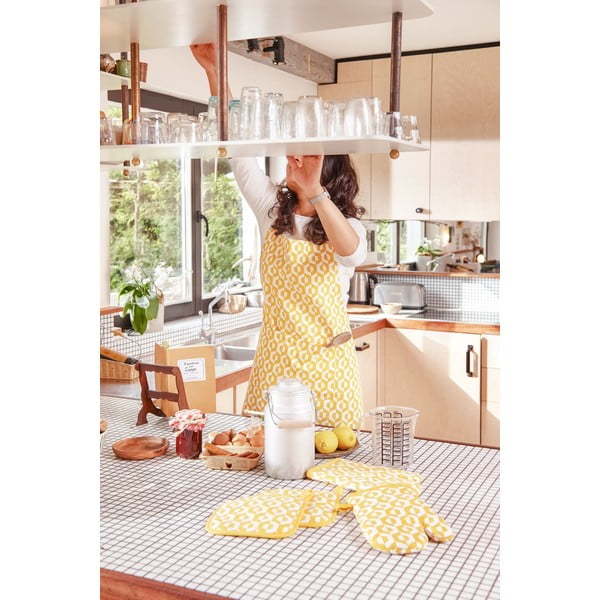 Presine in set in cotone 2 pz Geo – Tiseco Home Studio-image-1