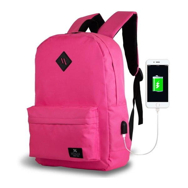Zaino rosa con porta USB My Valice SPECTA Smart Bag - Myvalice