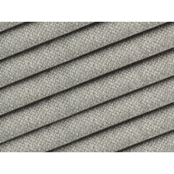 Letto matrimoniale imbottito grigio chiaro con griglia 180x200 cm Lily - Micadoni Home-image-1