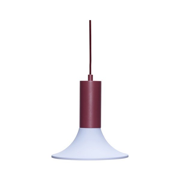 Lampadario burgundy/azzurro in metallo con intensità regolabile ø 25 cm Luminary – Hübsch