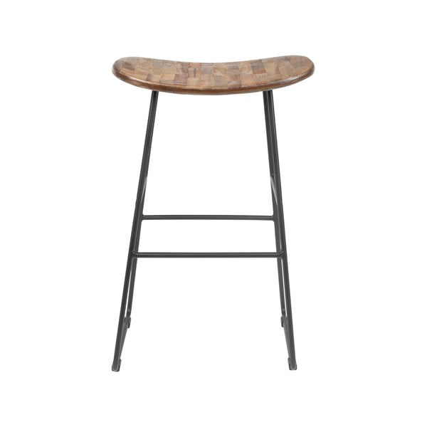 Sedia da bar di colore naturale 2 pz (altezza della seduta 62 cm) Tangle – White Label-image-2