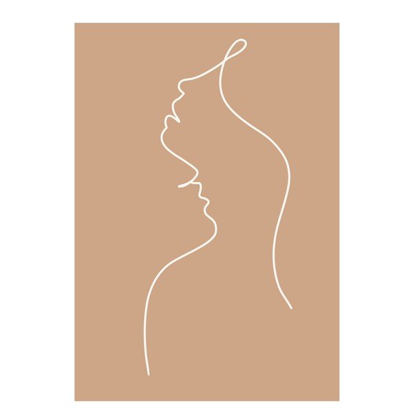 Poster su carta di alta qualità Forme, 29 x 41 cm - Veronika Boulová