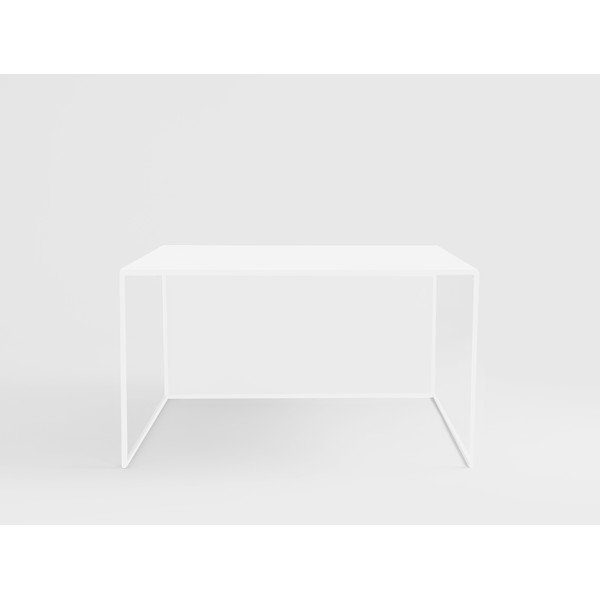 Tavolino in metallo bianco 80x80 cm 2Wall - CustomForm-image-1