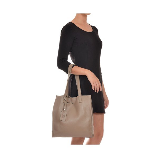 Borsa Clariss in pelle beige - Isabella Rhea-image-4
