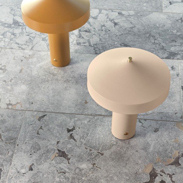 Lampada da tavolo grigio tortora in metallo (altezza totale 41 cm) Hatto – OYOY Living Design-image-2