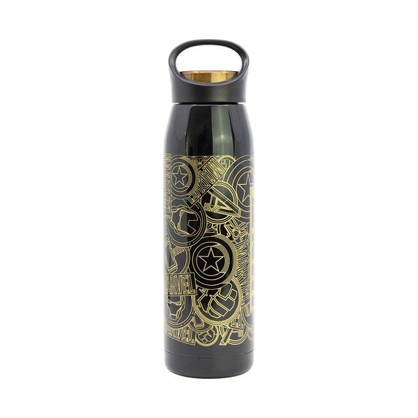 Thermos da bambini nero in acciaio inox 665 ml Marvel – STOR-image-2